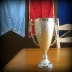 We award a House Cup to the house that earns the most points . . . Karen plays games to quiz for points
