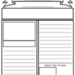 Newspaper Writing Template