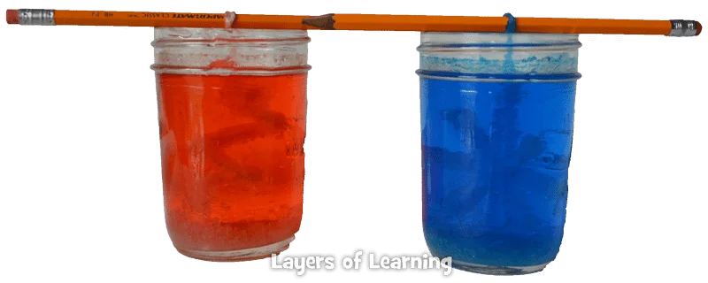 crystals forming in jars