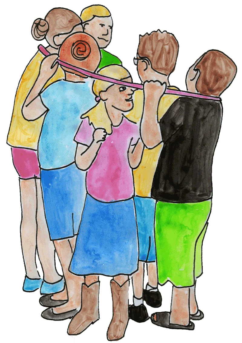 states-of-matter-web watercolor kids in a hula hoop demonstrating states of matter