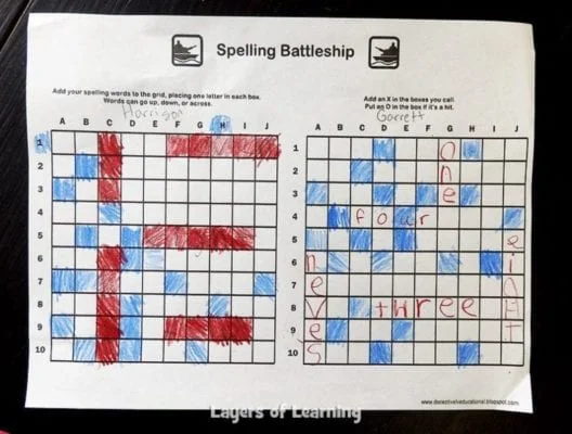 spelling battleship